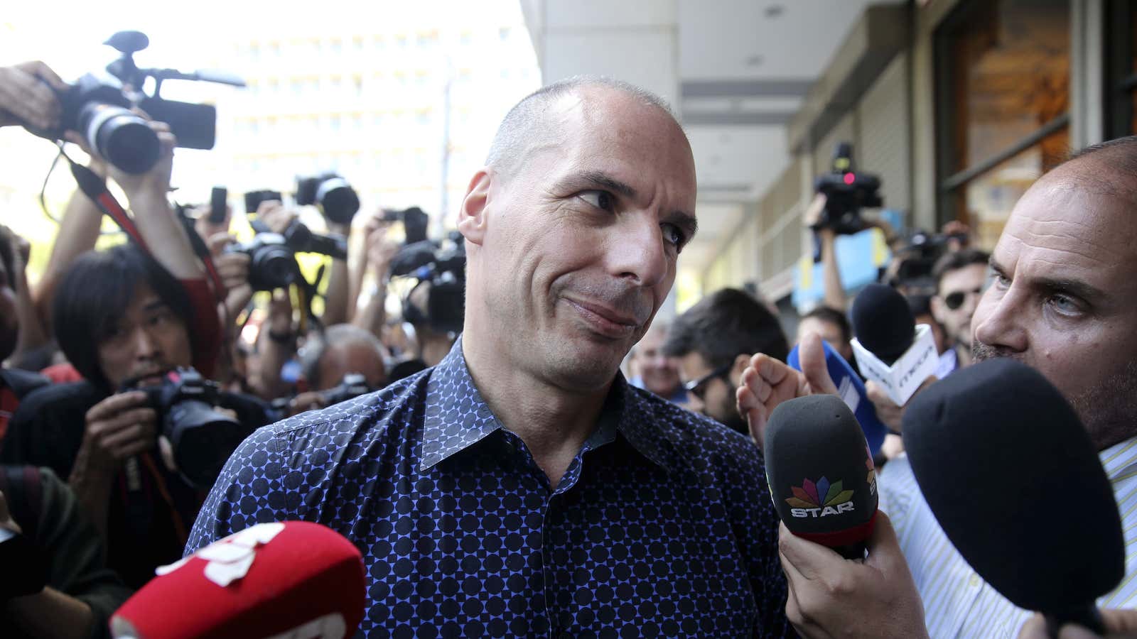 Varoufakis says the darndest things.