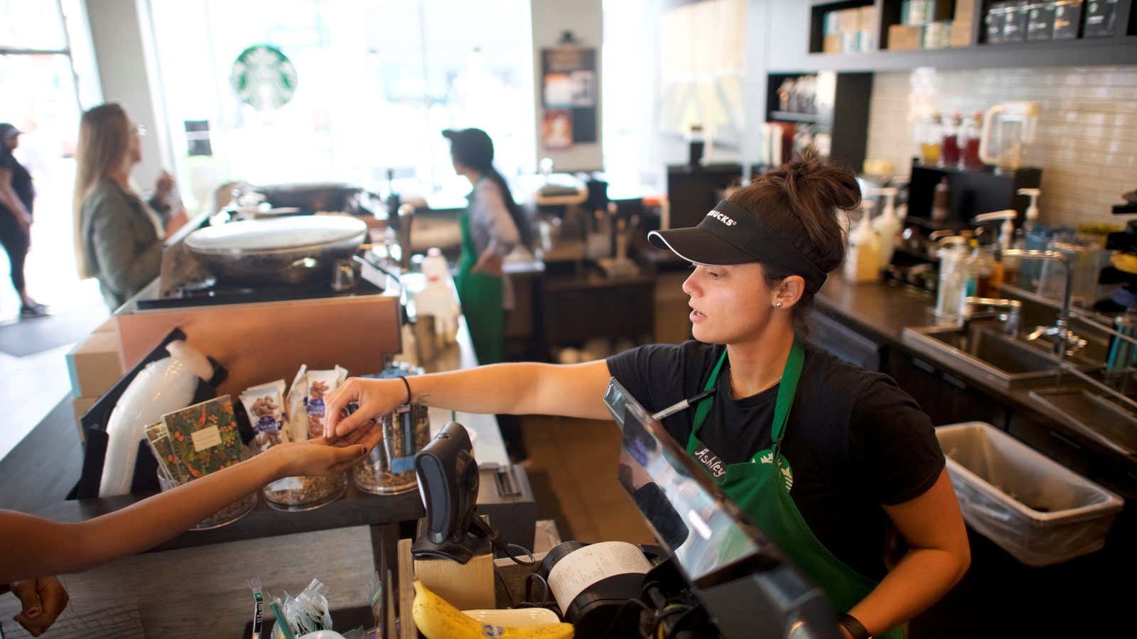 Starbucks workers want better jobs.