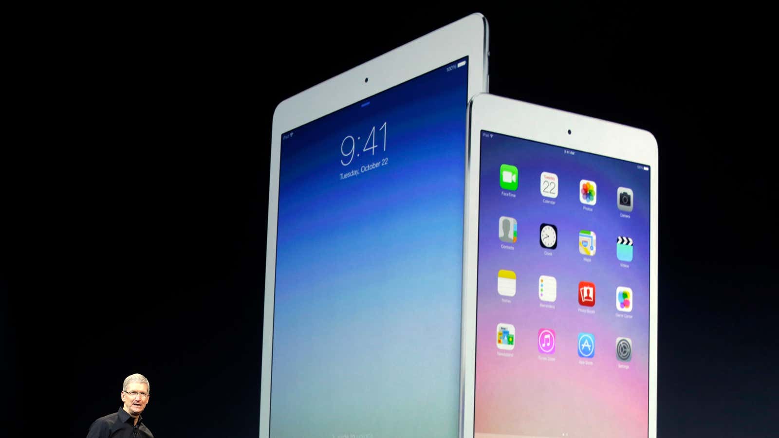 The only thing bigger than these iPads will be their sales this Christmas.
