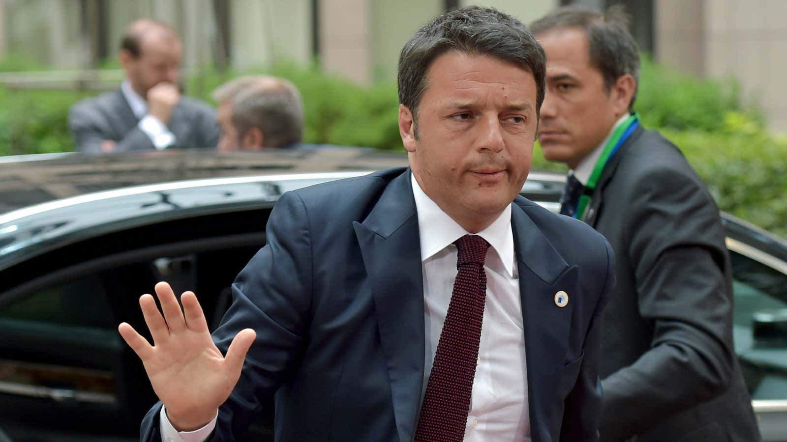 Italian PM Matteo Renzi believes in the better safe than sorry brand of diplomacy.