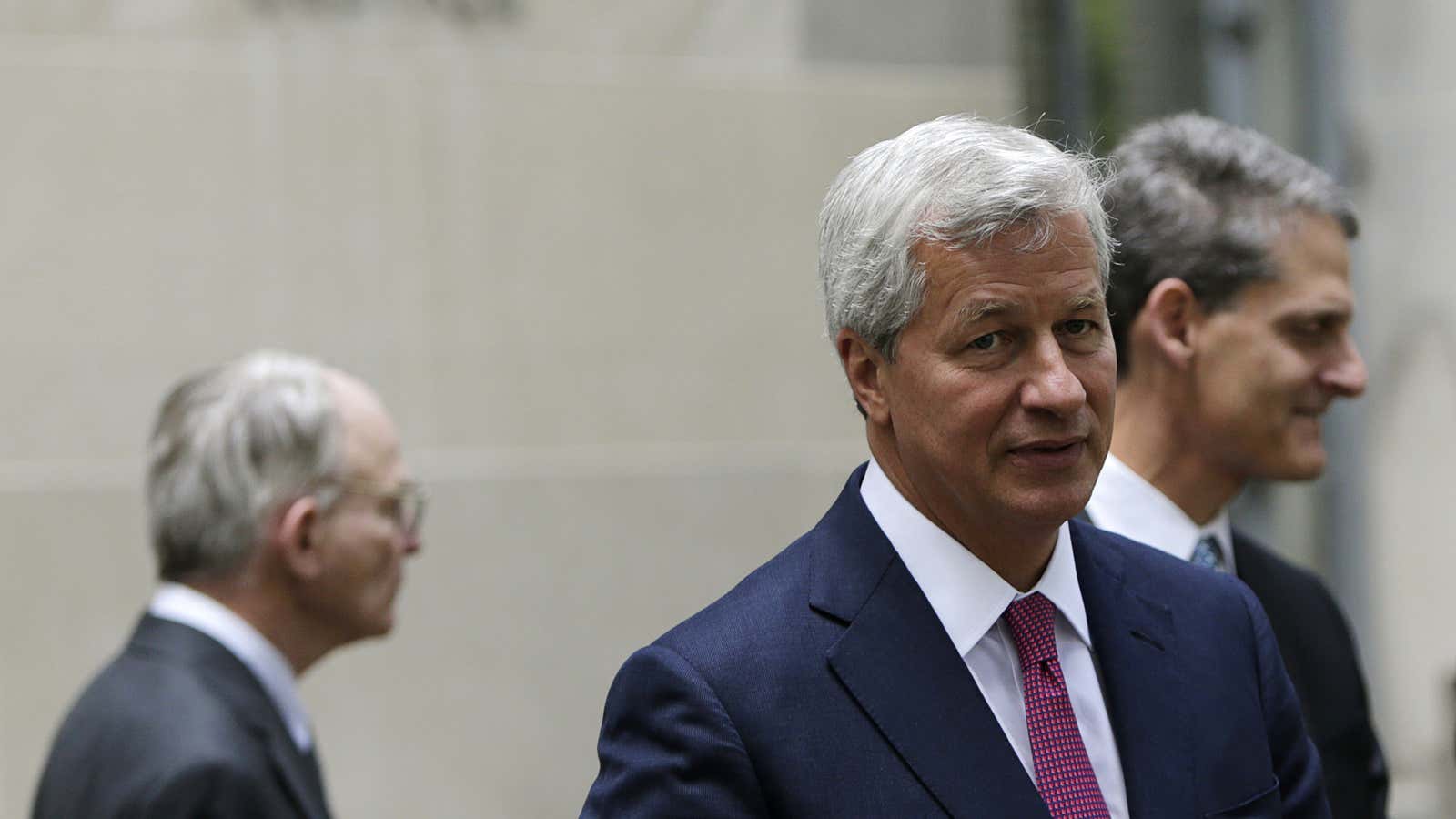For Jamie Dimon, the Department of Justice looms large.