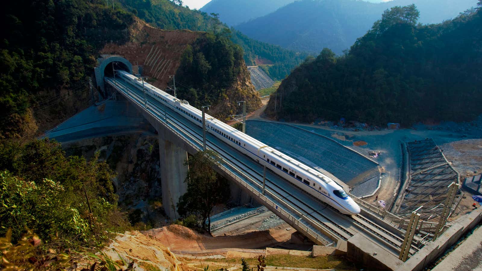 Amtrak is trying to catch up to China’s high speeds.