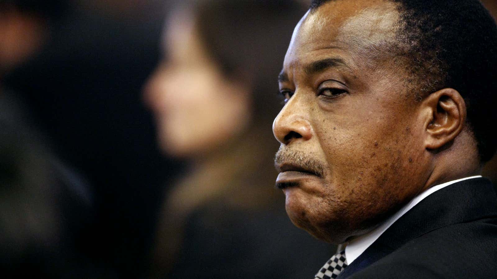 It’s all allegedly happening under president Denis Sassou-Nguesso’s watch.
