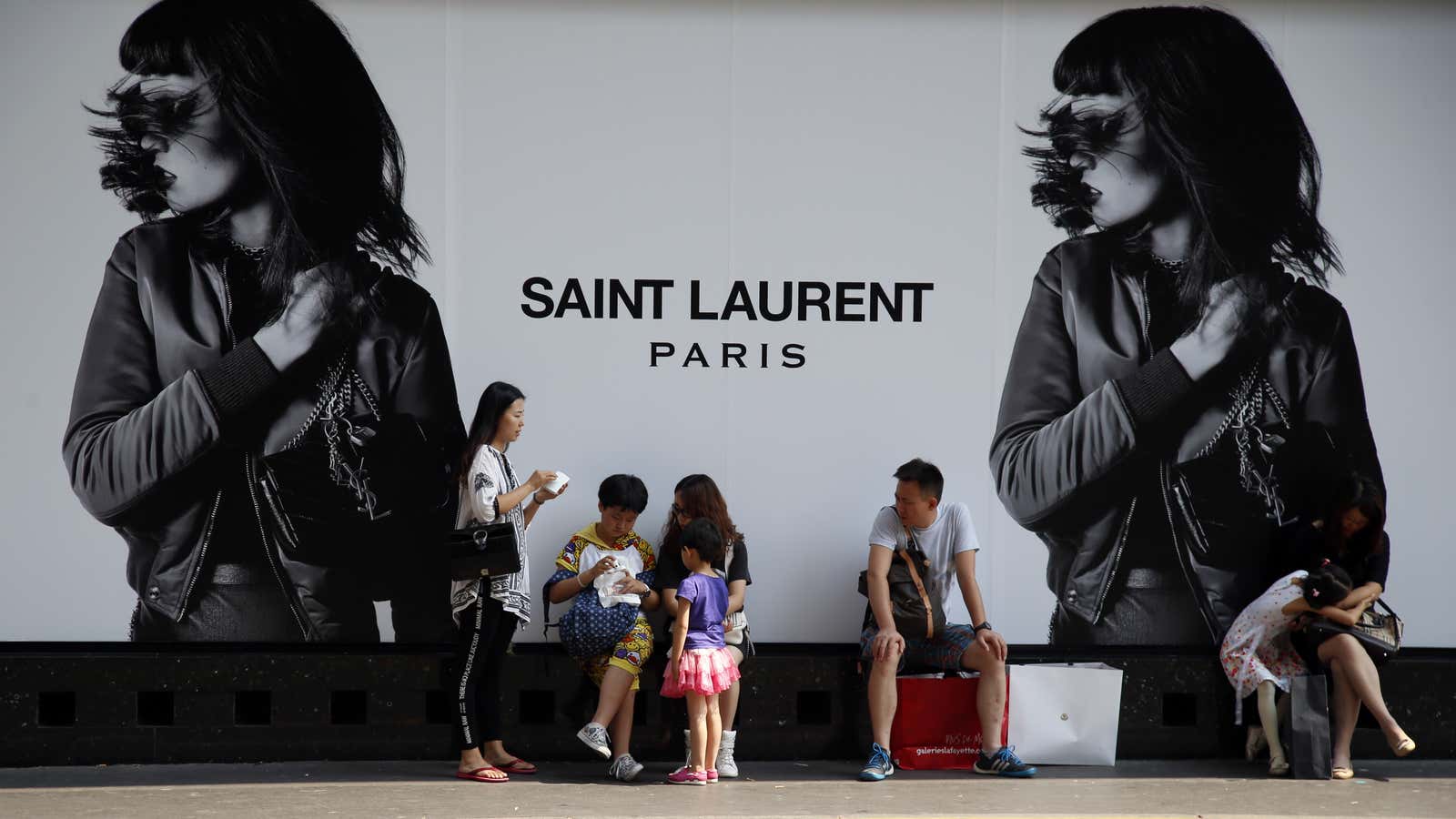 Not everyone thinks the hassle of getting a biometric visa is worth it for a shopping trip to Saint Laurent’s Paris store.
