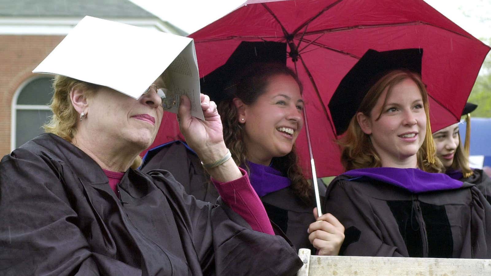 There’s still no shelter for the storm that awaits law school graduates.