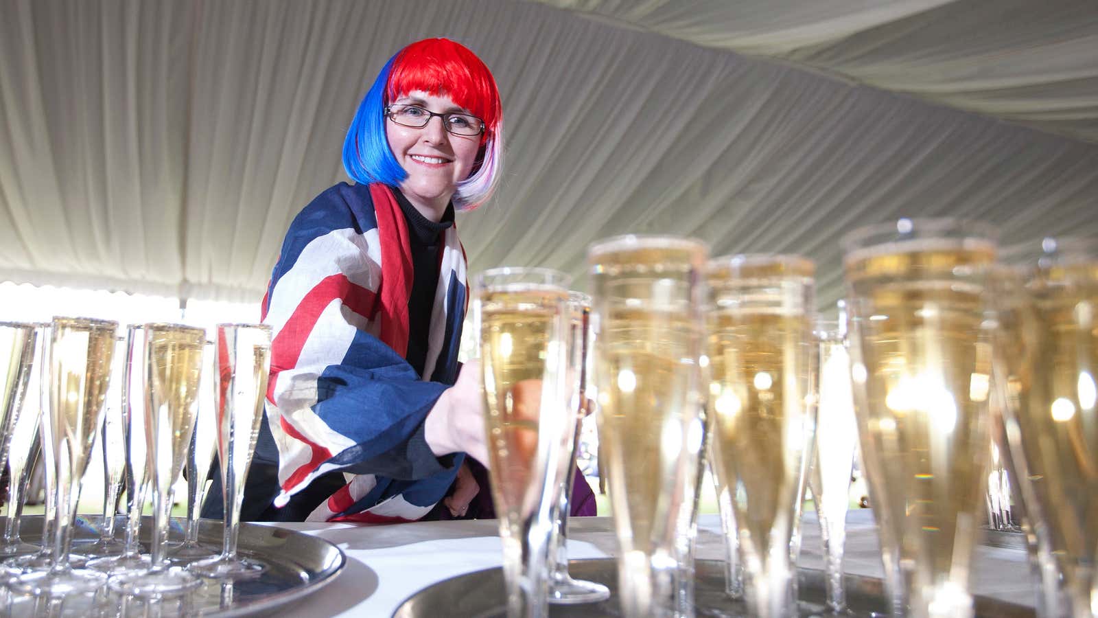 A Queen’s Jubilee enthusiast. Events like the Jubilee and the Royal Wedding have increased interest in English bubbly.
