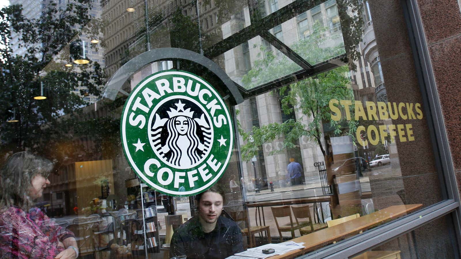 Starbucks looks to China for growth.