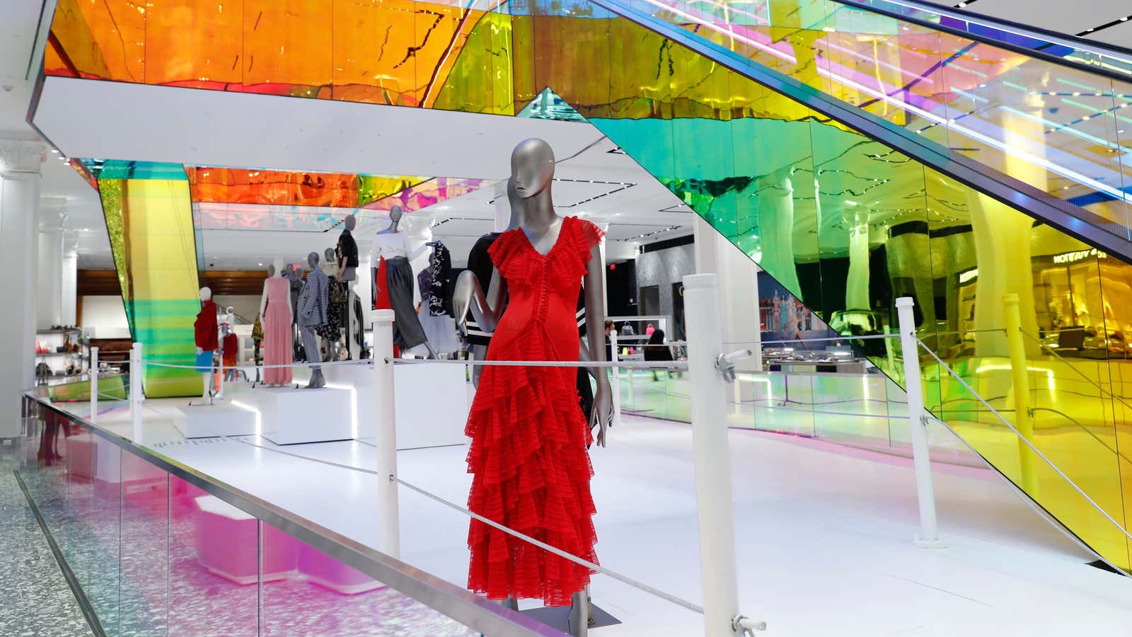 At stores such as Saks Fifth Avenue, buyers are looking for sustainability.