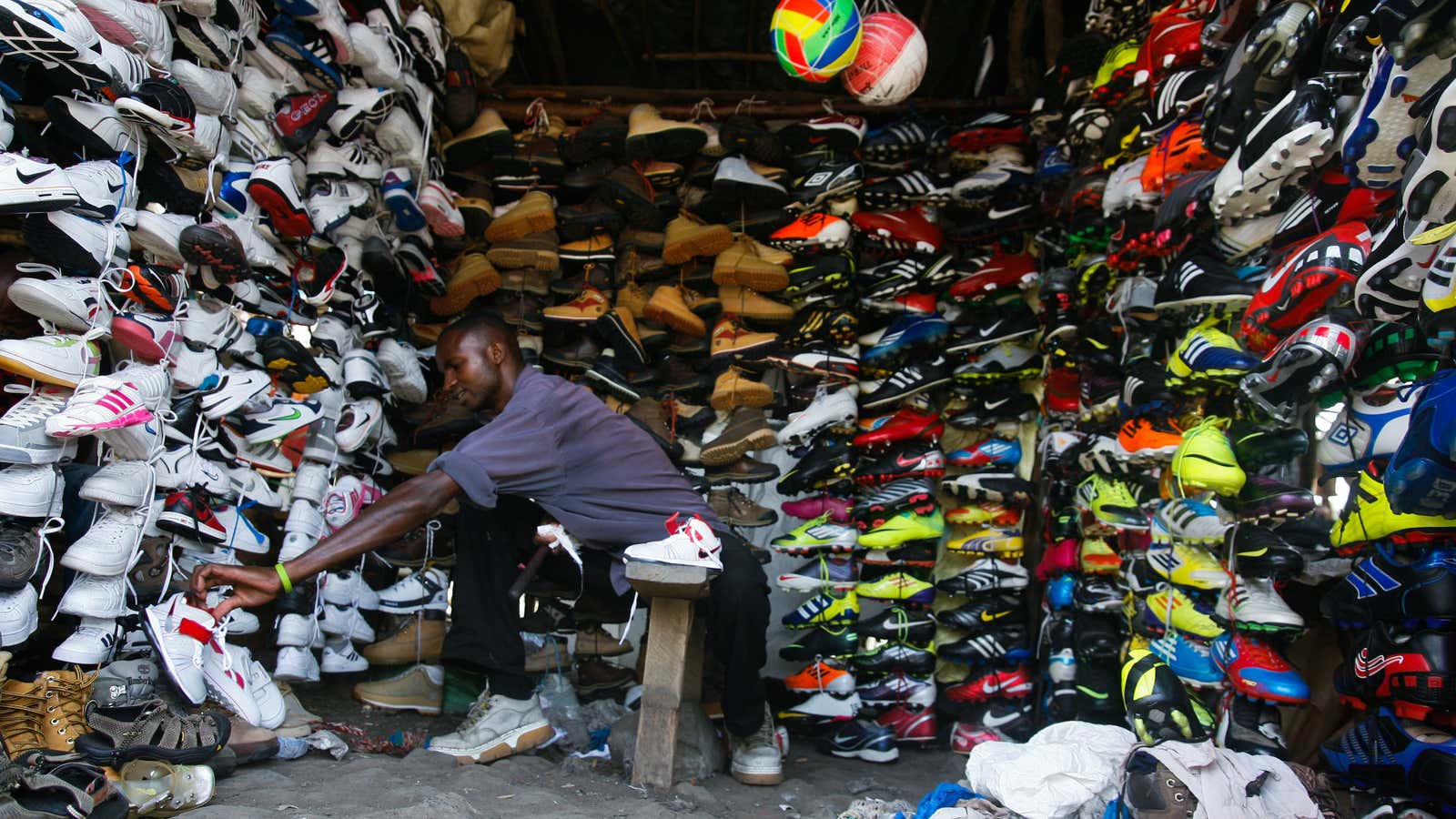 Kenya’s informal economy accounts for almost 80% of jobs.