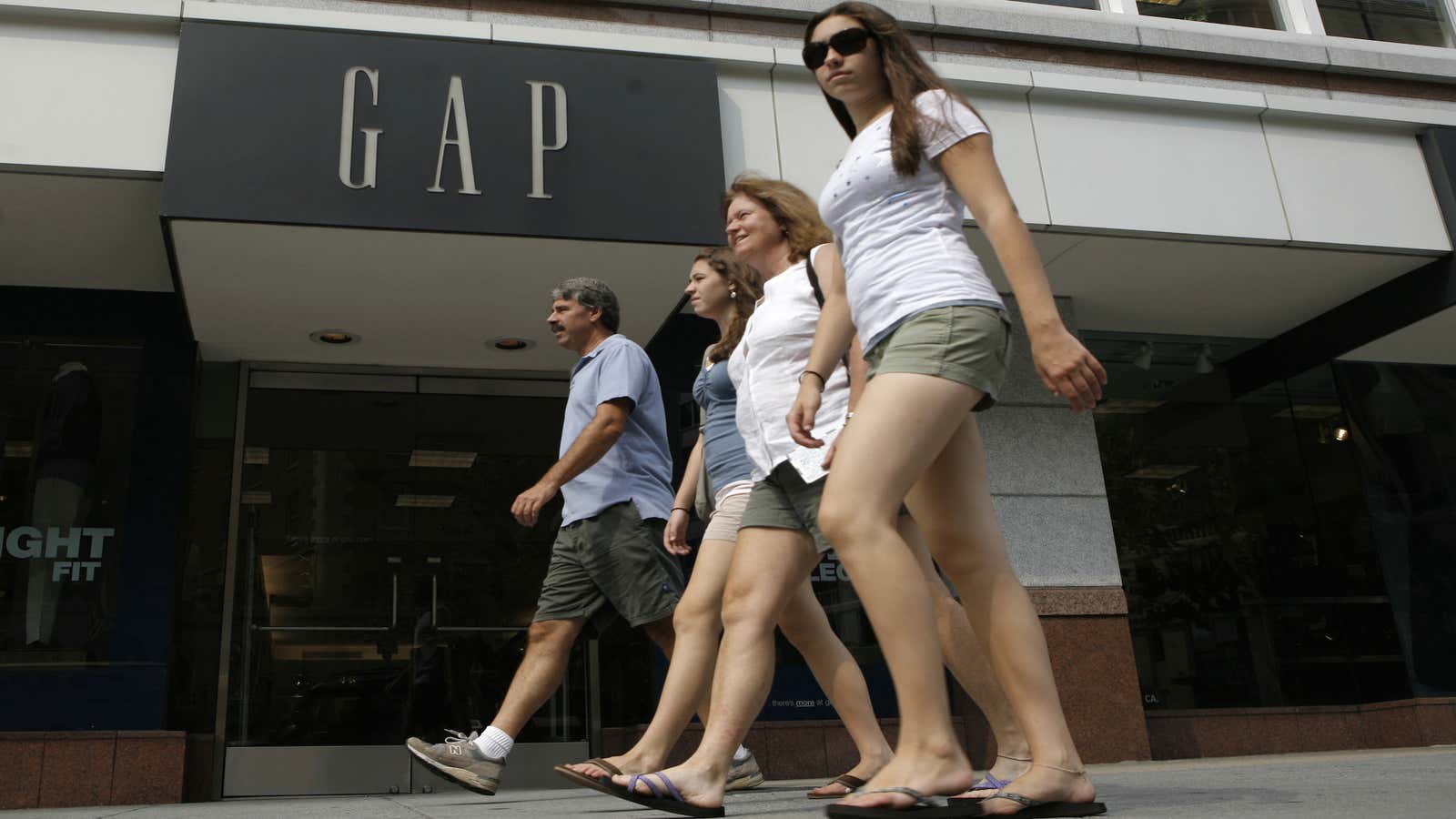 Gap is rapidly expanding into emerging markets.