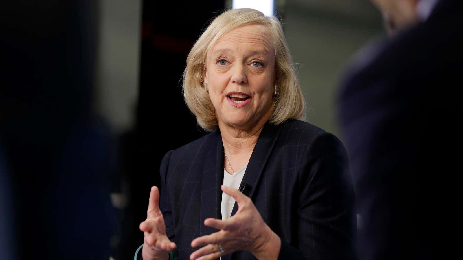 “Country before party,” says Meg Whitman.