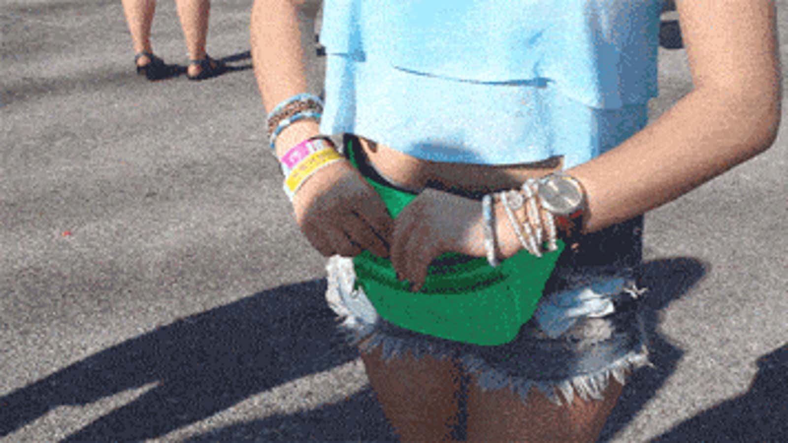 The fanny pack