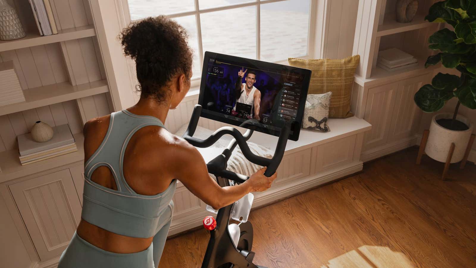 As Covid-19 forces fitness indoors, Peloton is thriving.