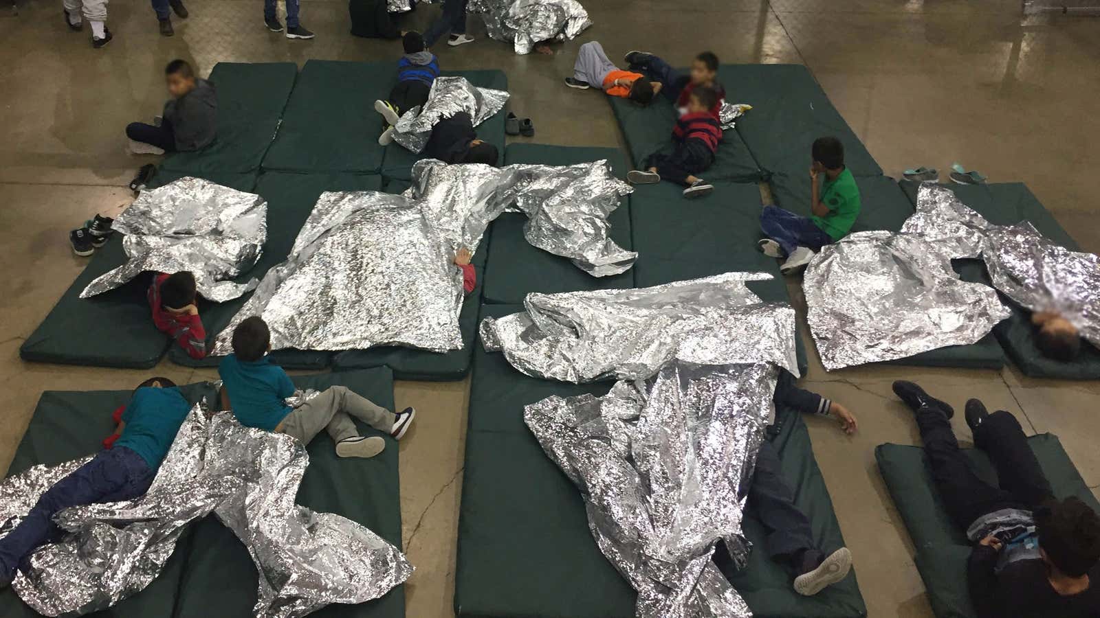 Now Trump says he wants these children with their parents.