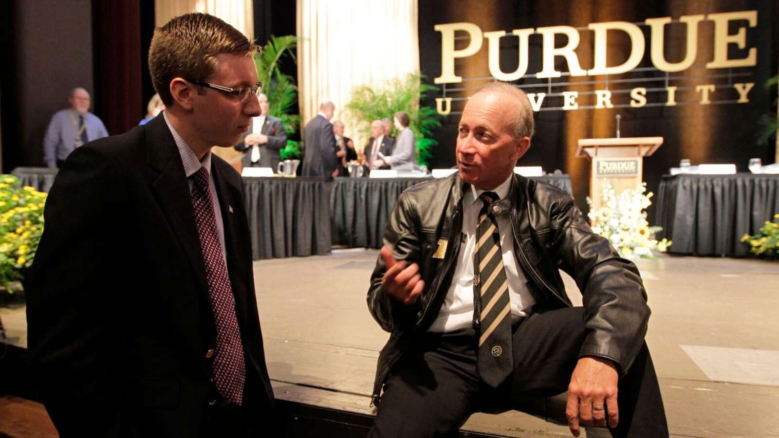 Mitch Daniels, making waves again.