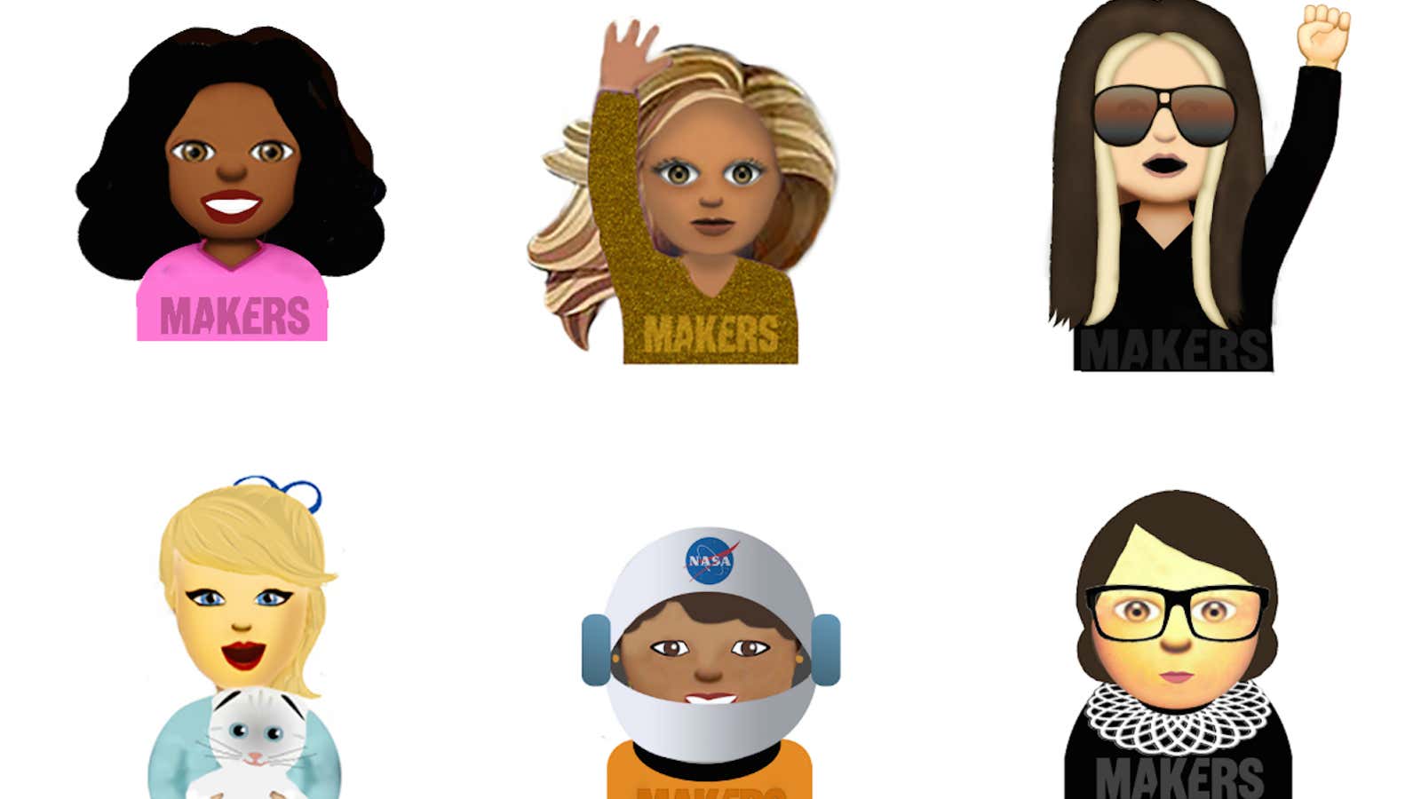 Feminist emojis are for everyone!