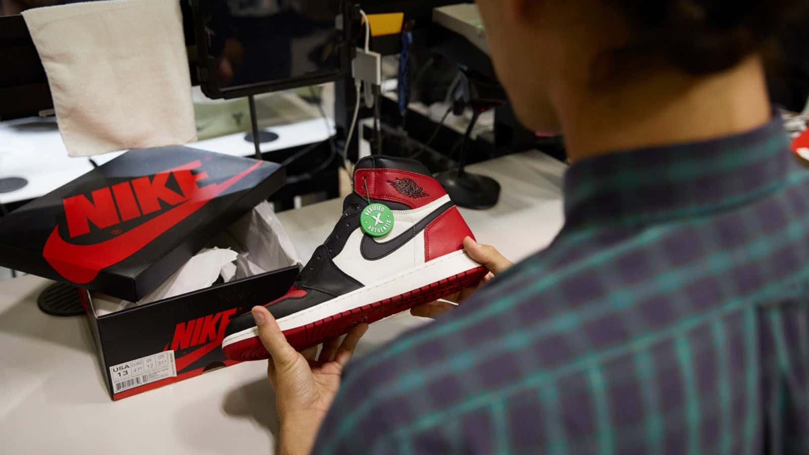 In its lawsuit, Nike said it purchased four fake pairs of shoes on StockX.