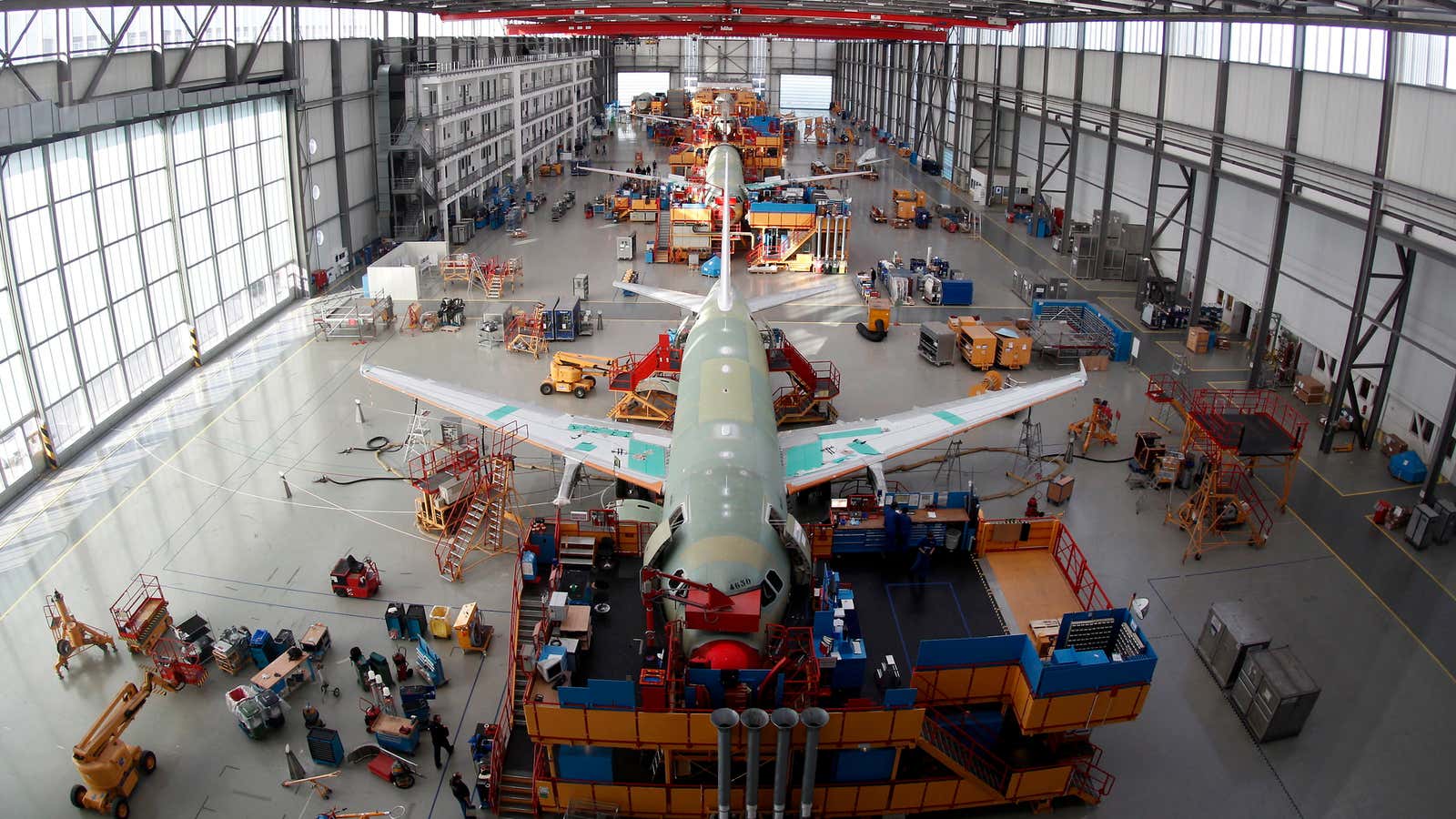 Building aircraft is complex enough without having to balance the political interests of two different countries.