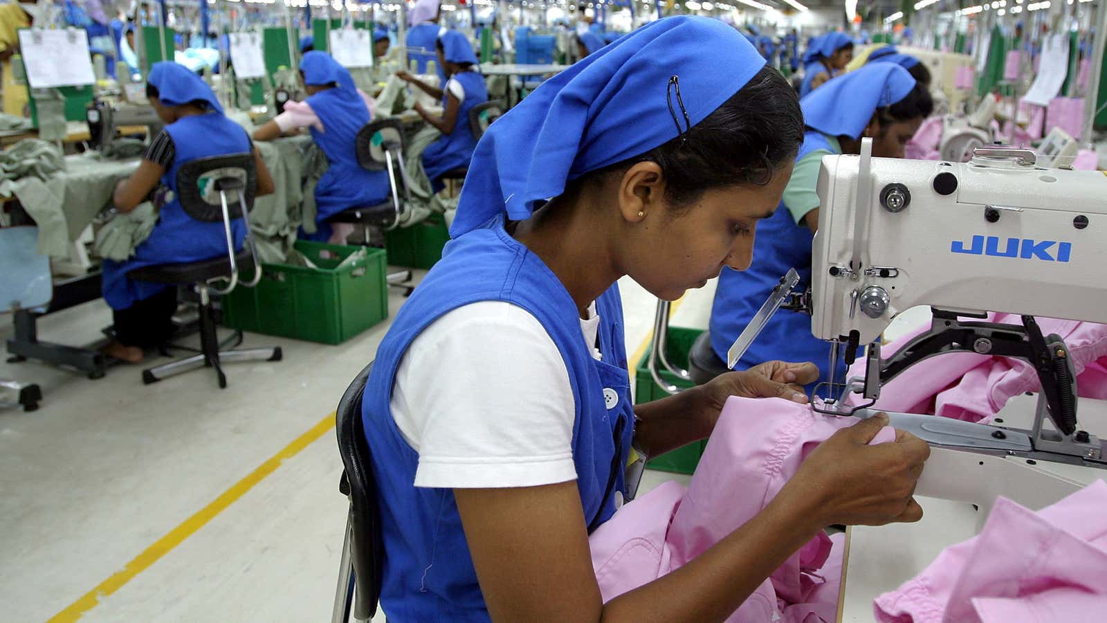 Mauritius has long imported workers for developing countries to work in its factories.