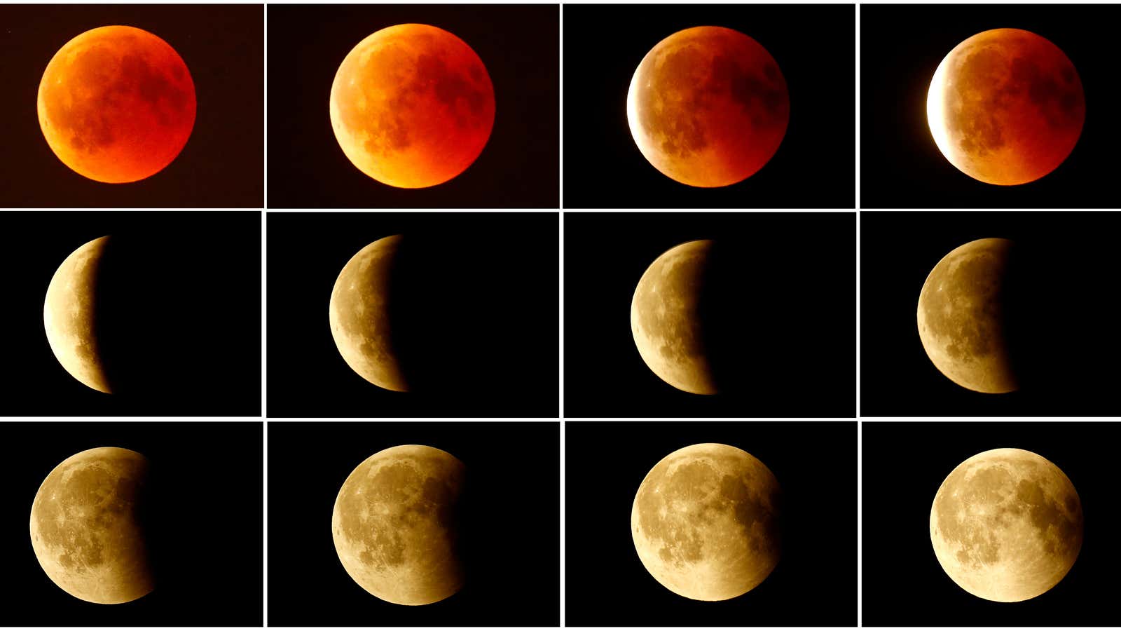 Don’t bother searching for images of a “total lunar eclipse.” You’ll have to try “blood moon.”