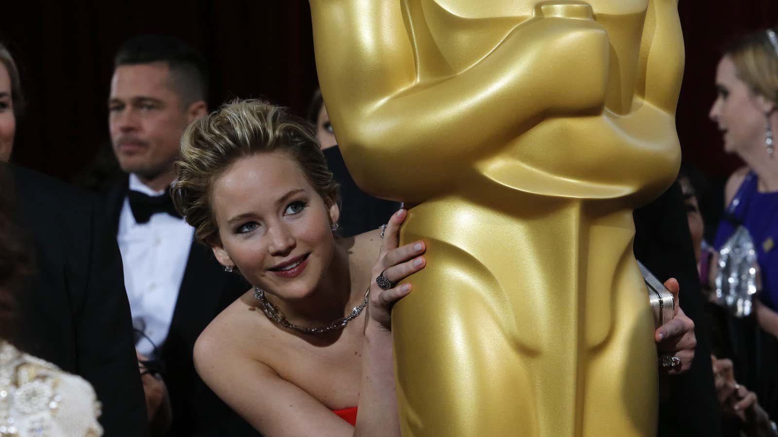 Don’t be shy, Jennifer. Every nominee gets a swag bag.