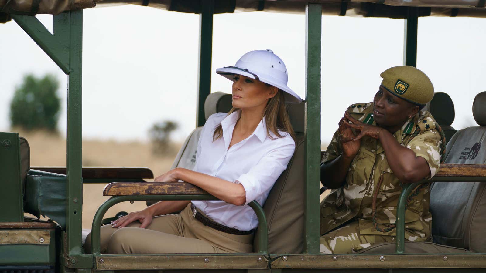 Safari by Melania Trump.