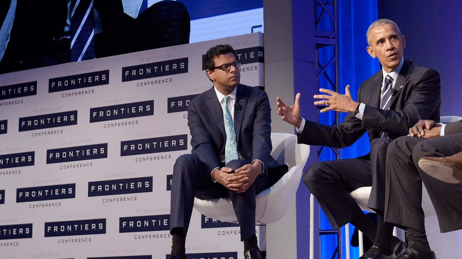 Atul Gawande (left) was hired as CEO for the new venture.