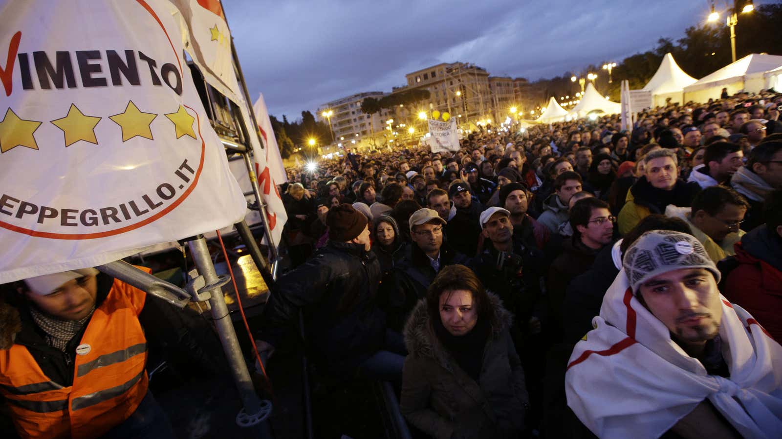 Protest alone will not save Italy.
