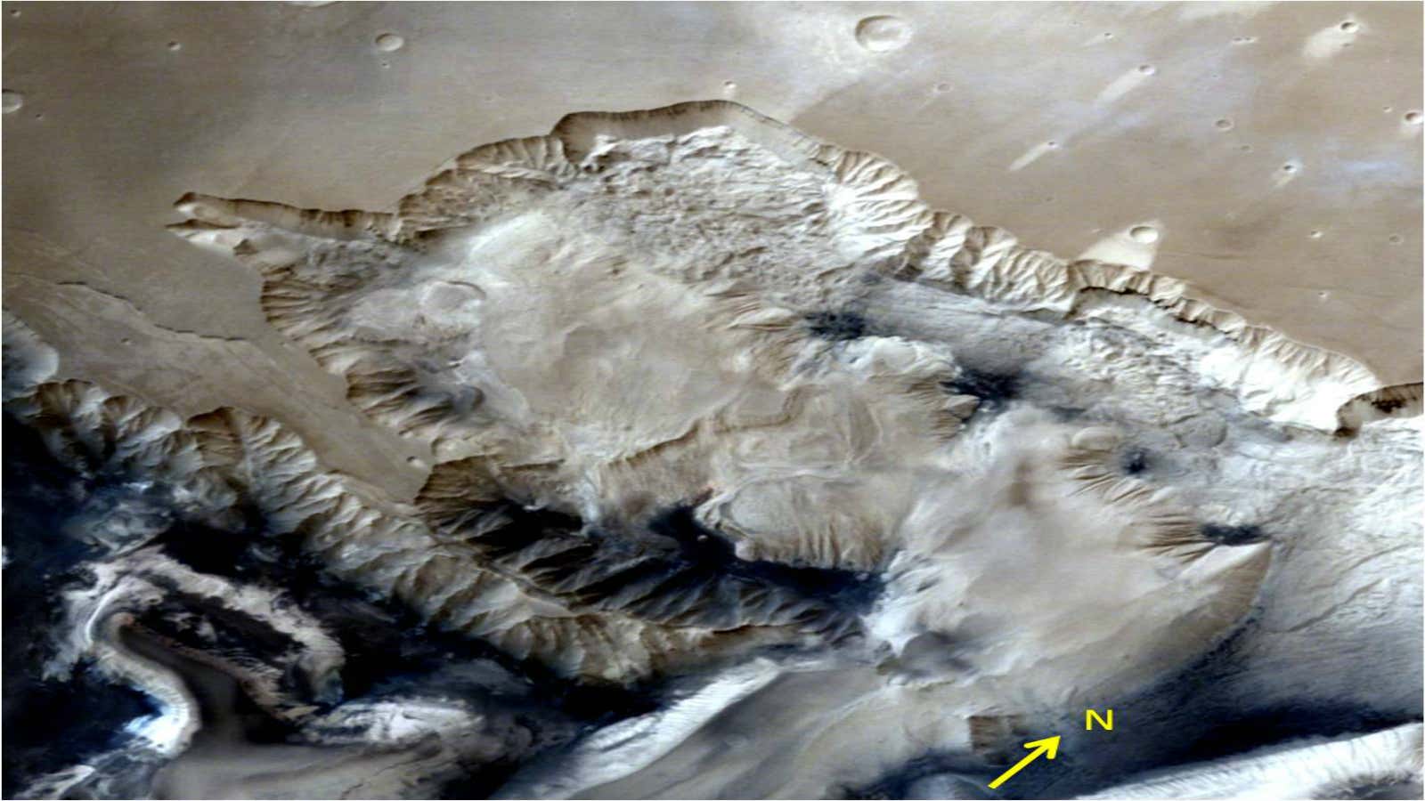 Ophir Chasma terrain.