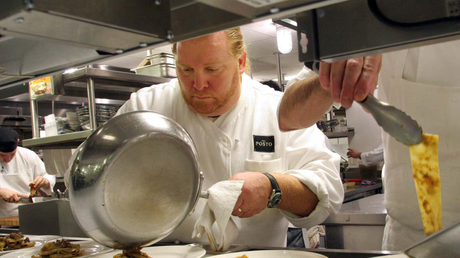 Trouble in the kitchen for Mario Batali.