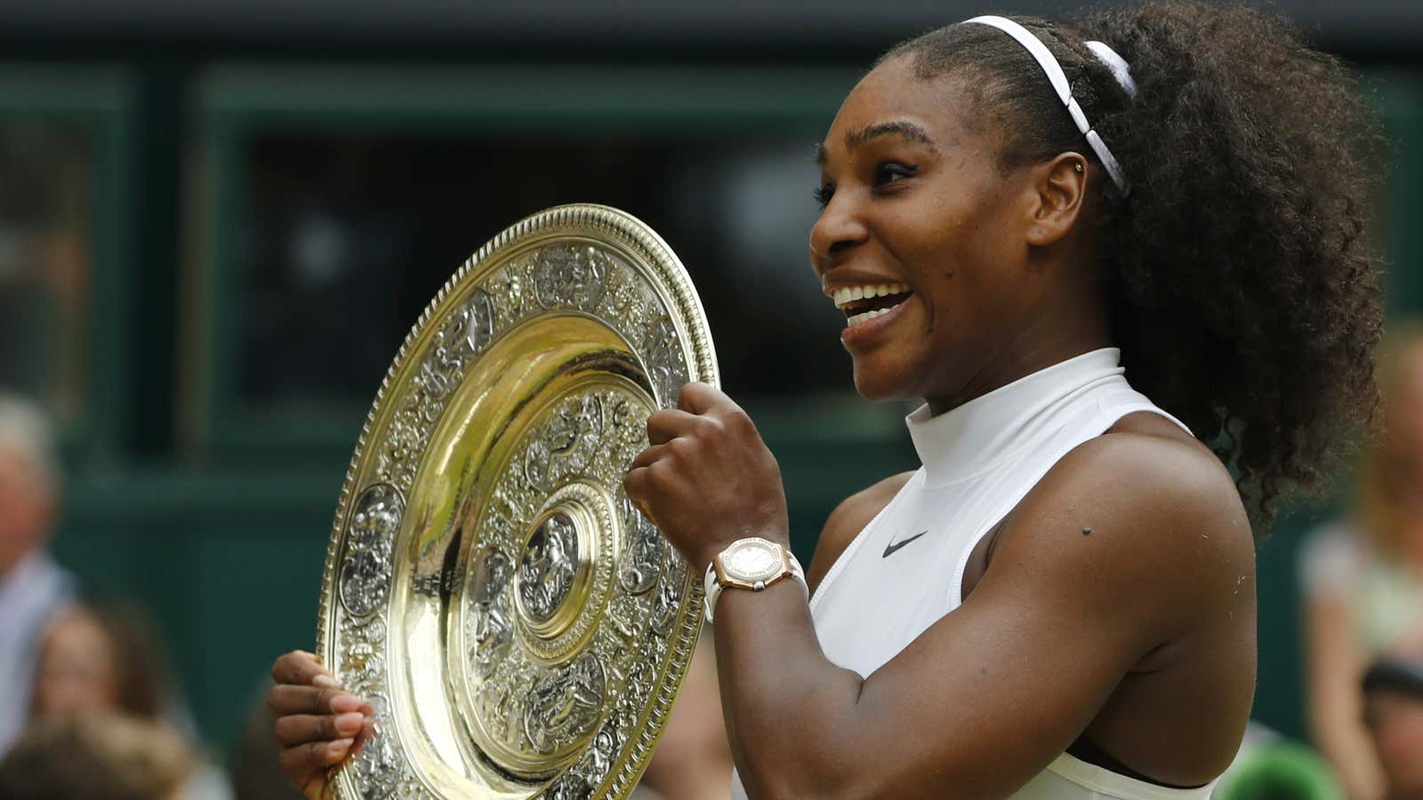 Get it, Serena.