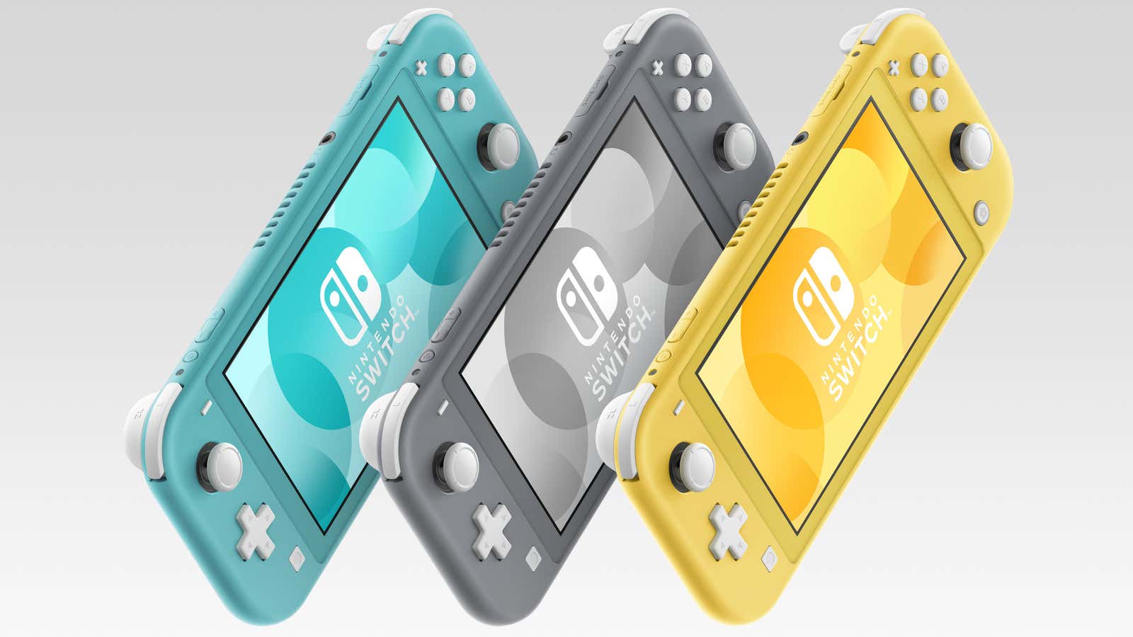 The new Switch Lite.