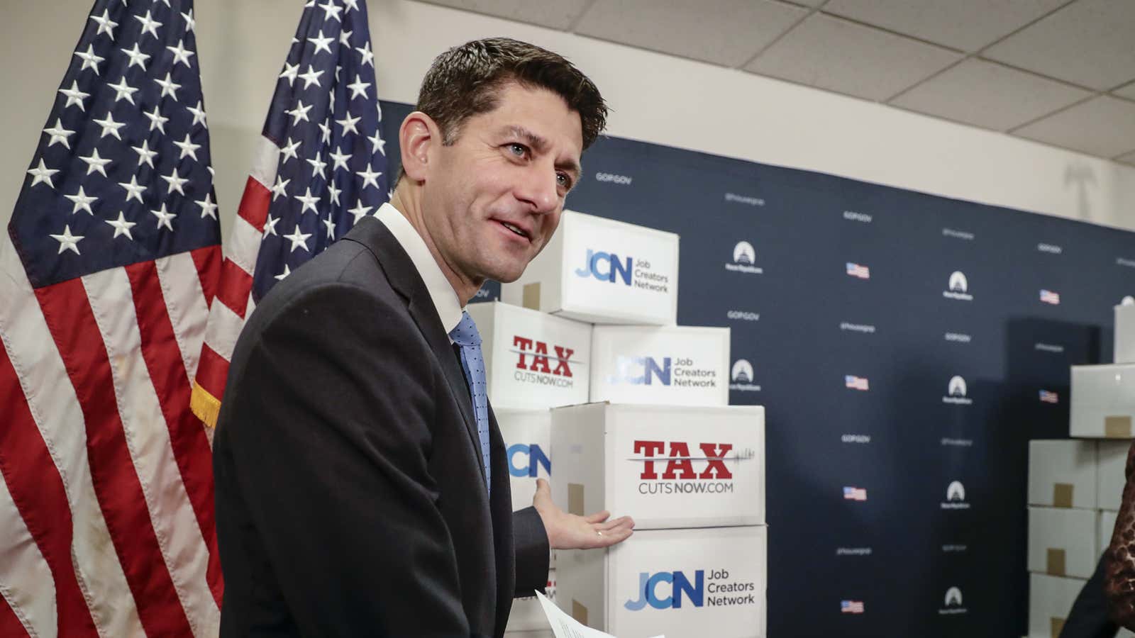 Republican-led tax reforms will make paying taxes easier—next year.