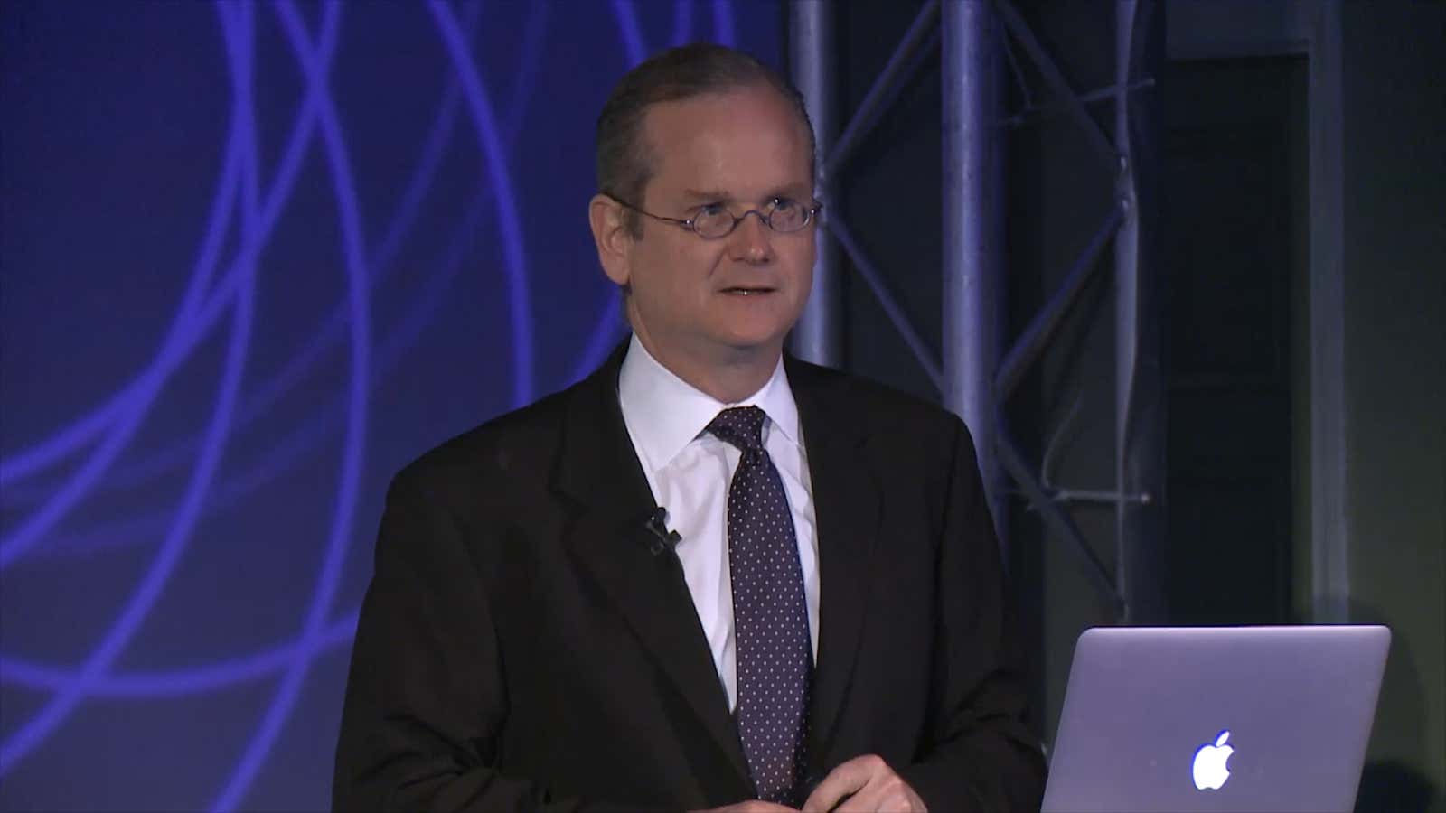 Lessig follows the money in America’s political system