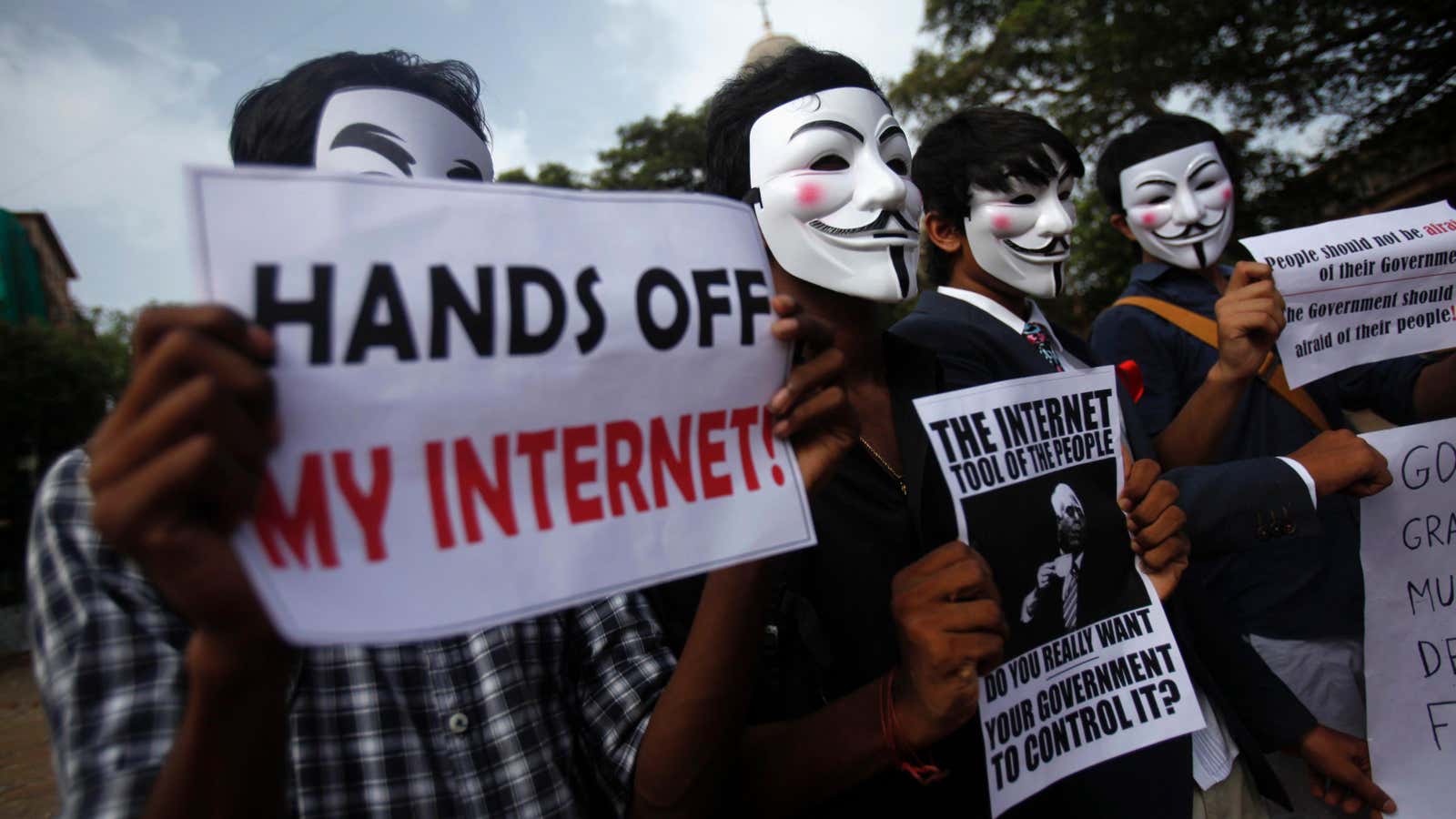India shut off the internet more often than any country—for the fifth year in a row