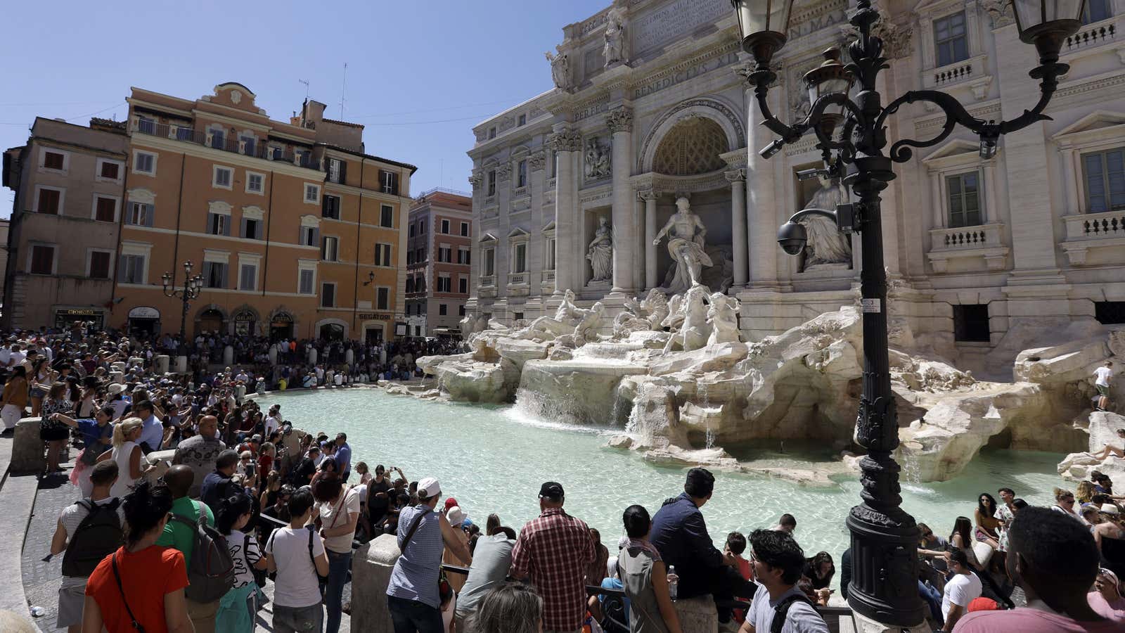 Trevi Fountain? Yeah, people have heard of it.