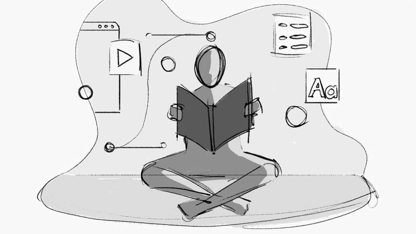 An InVision meeting doodle.