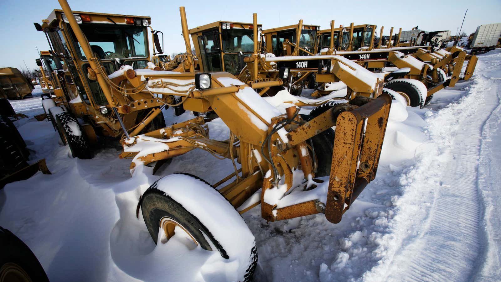 Caterpillar is making contingency plans for an economic winter.
