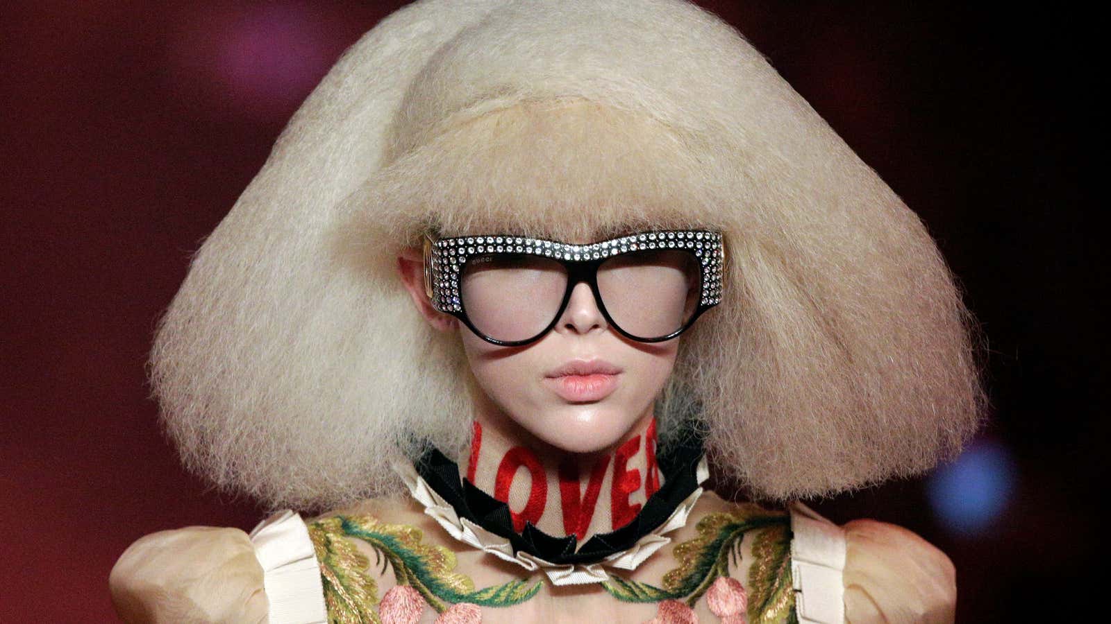 Gucci’s oddly alluring ugly-pretty.