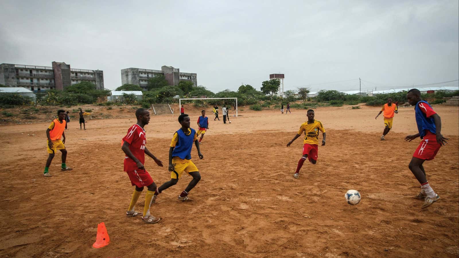 Increasing security in  Somalia has allowed football to come back strong.