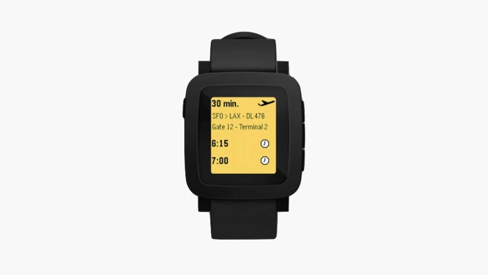 The new Pebble. (Allegedly.)