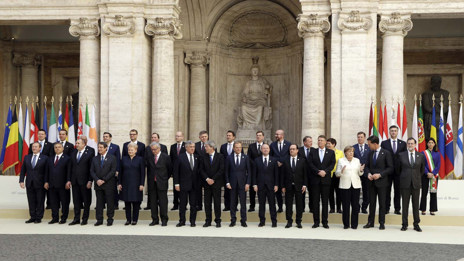 The EU’s leaders aren’t exactly a diverse group.