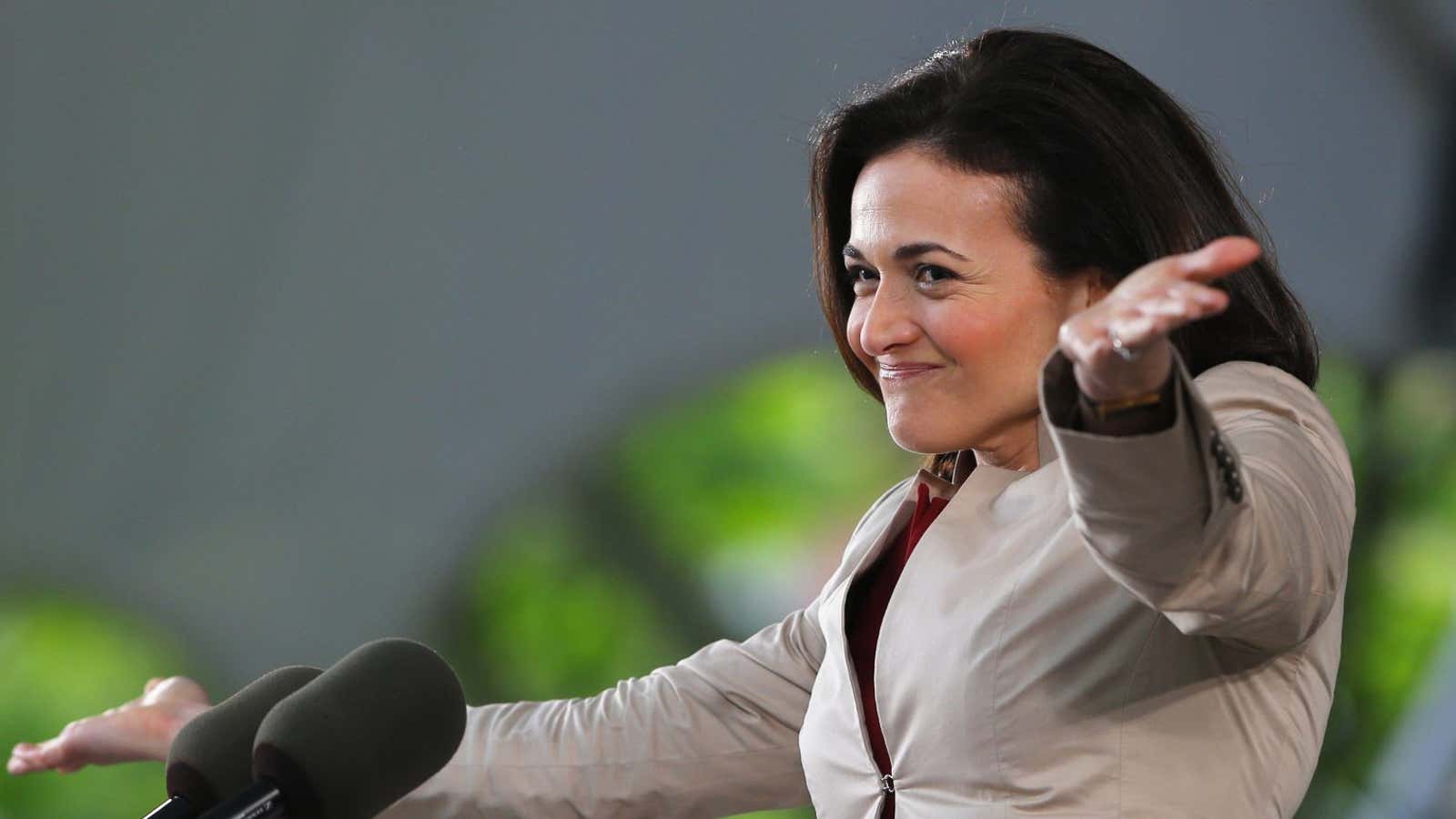 Sheryl Sandberg welcomed Lori Goler with arms wide open.