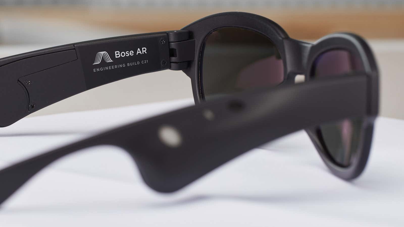 Bose’s prototype glasses.