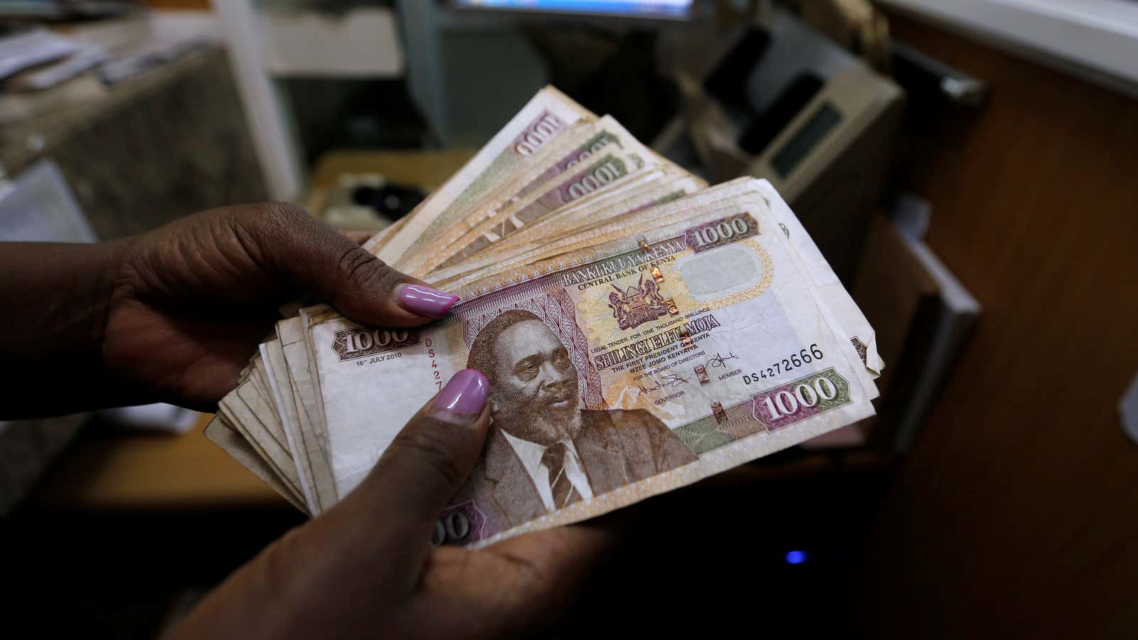 On average, the Kenyan government needs $434 million to pay salaries and pension every month.