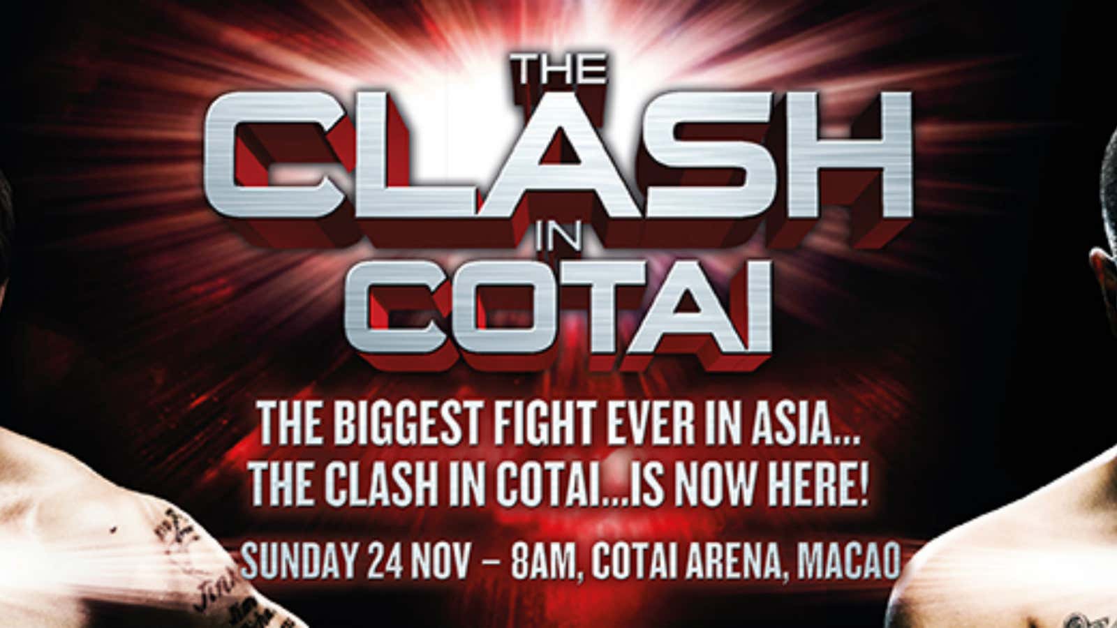 Macau’s “Clash in Cotai” might be a great fight, but a financial disappointment