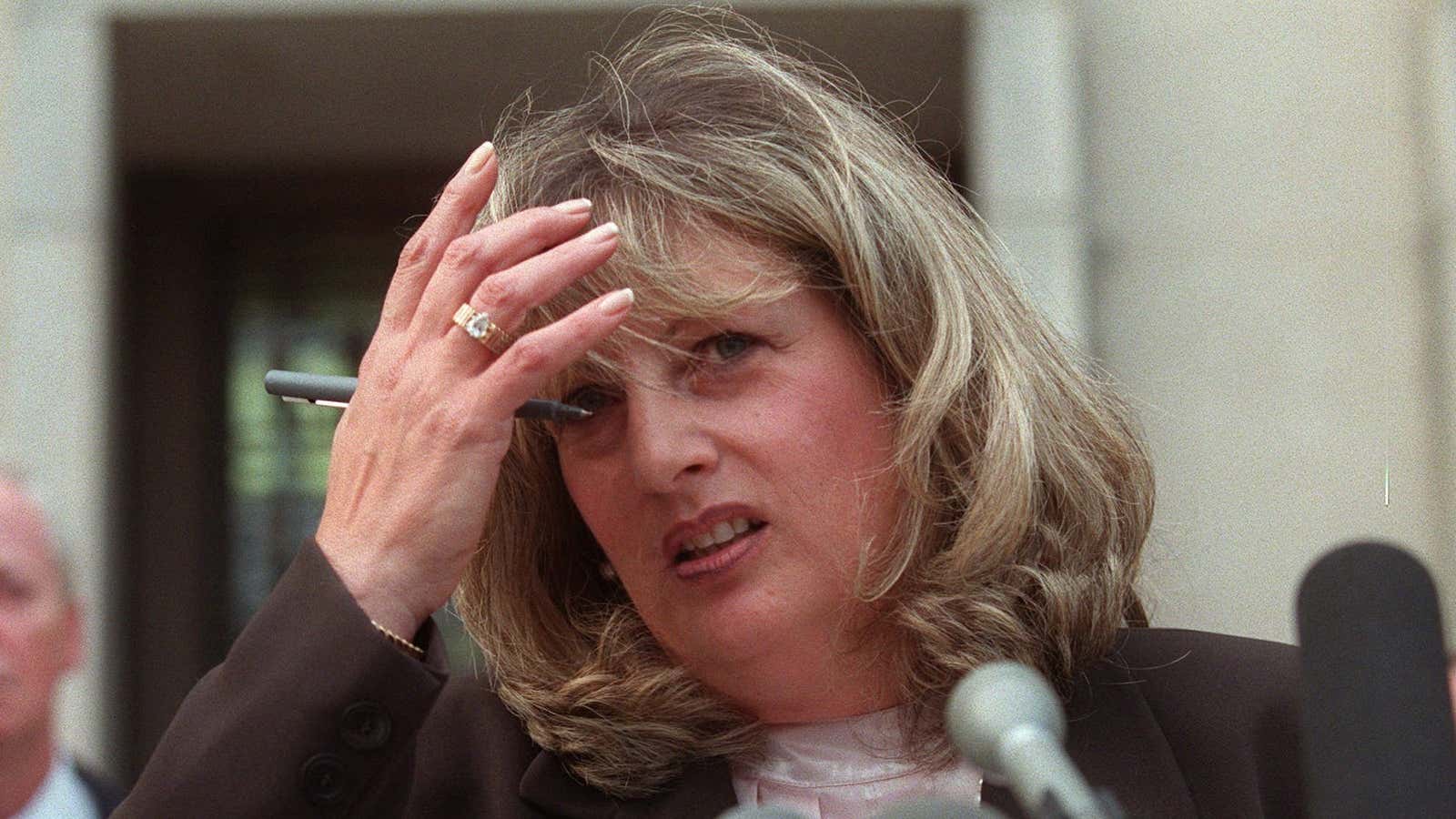 Linda Tripp was not a firsthand witness.