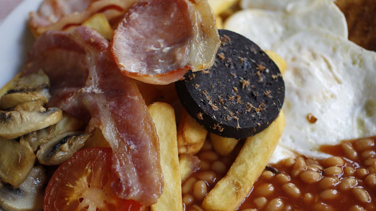 Soon bacon may be relegated to breakfast fare.