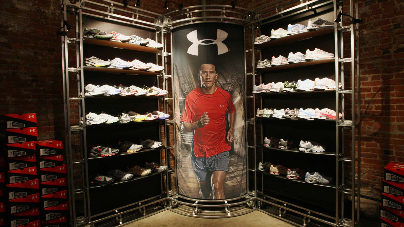 Under Armour has added 100 million new users overnight.