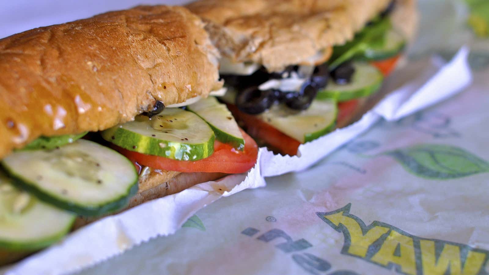 Subway sandwiches, coming to you soon without artificial ingredients.